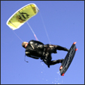 Mark enjoying whitstables conditions