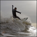 Ollie surfing in Joss